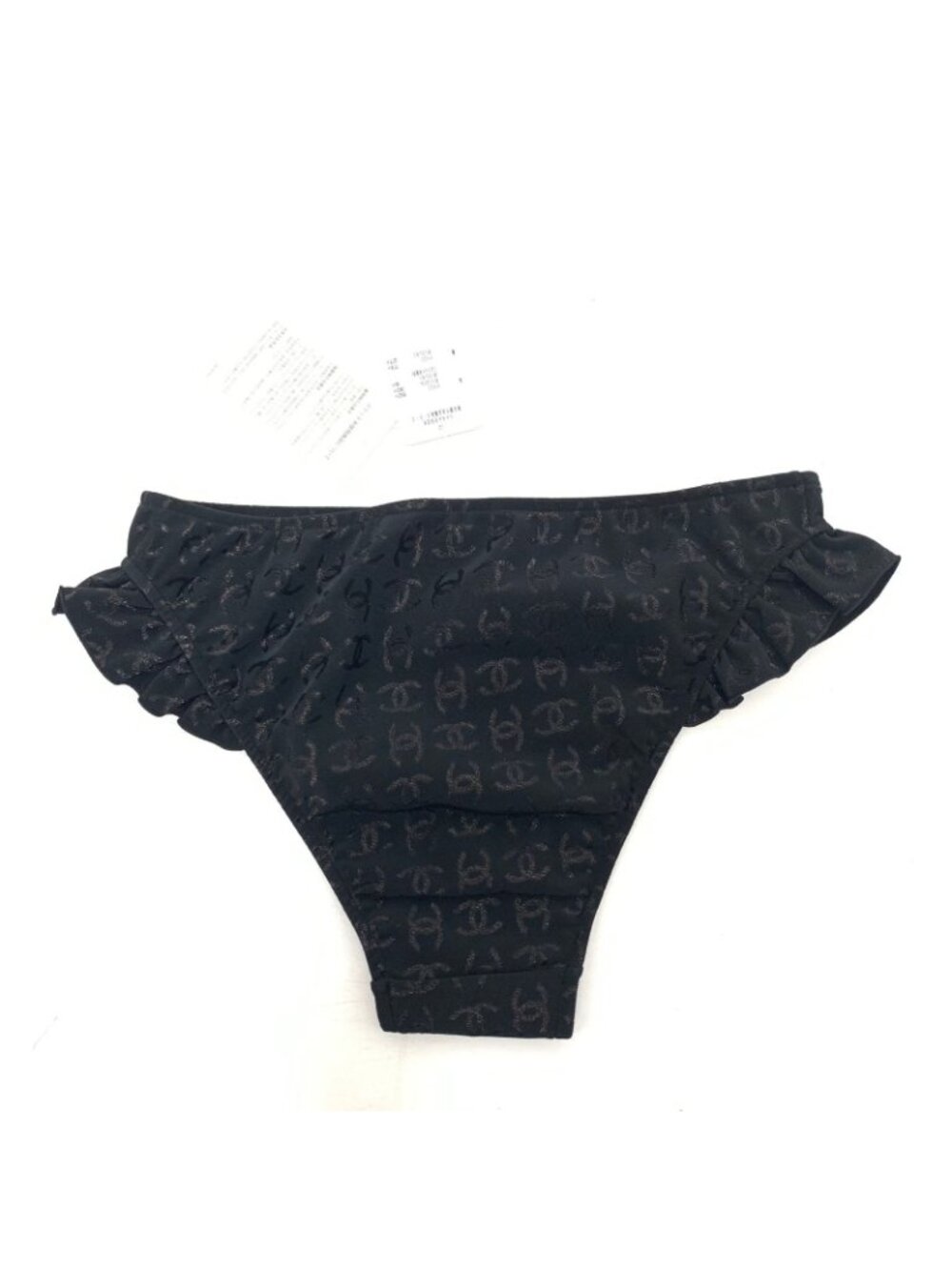 Chanel Swimsuit CC Logo Allover Pattern 38 Swimwear - Picture 3 of 9